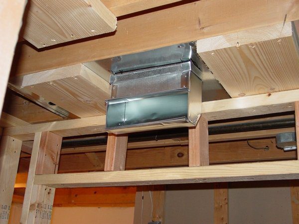 Learn How To Install Return Air Duct In, Fresh Air Intake Makes Basement Cold