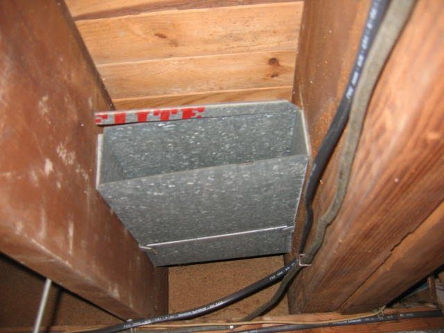 Install A Cold Air Return Duct Between Studs