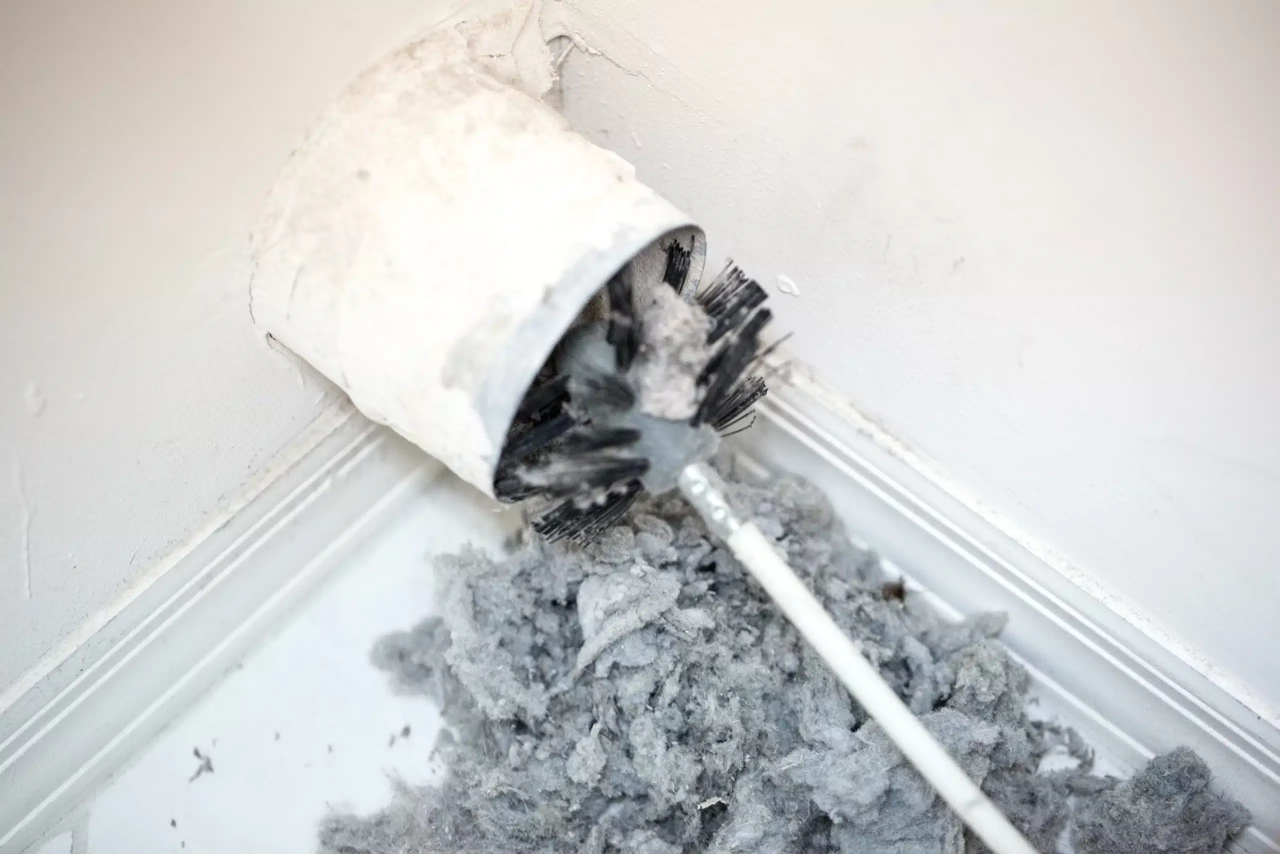 Professional dryer vent cleaning by Duct Kings.